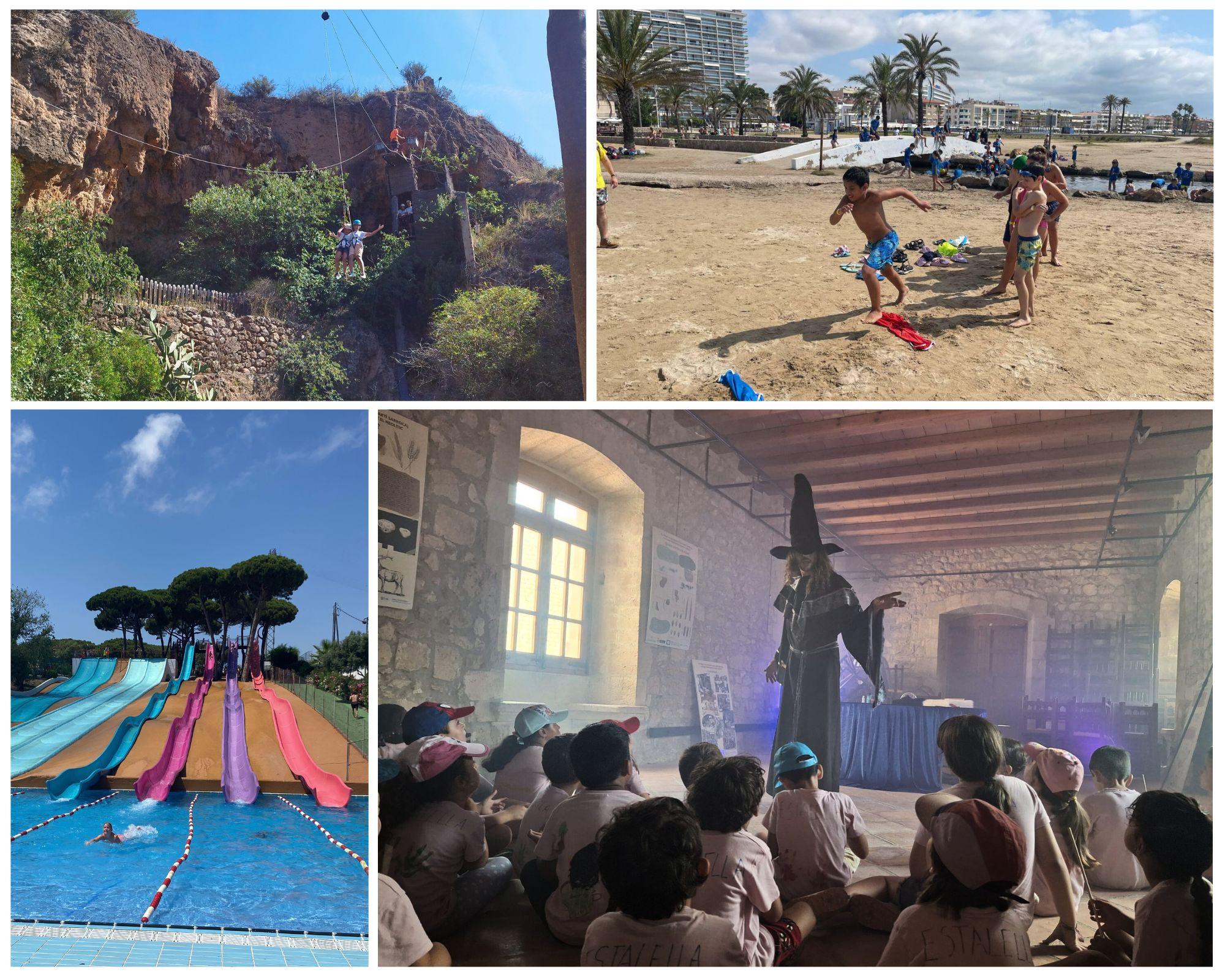 recull fotos infants d'excursió