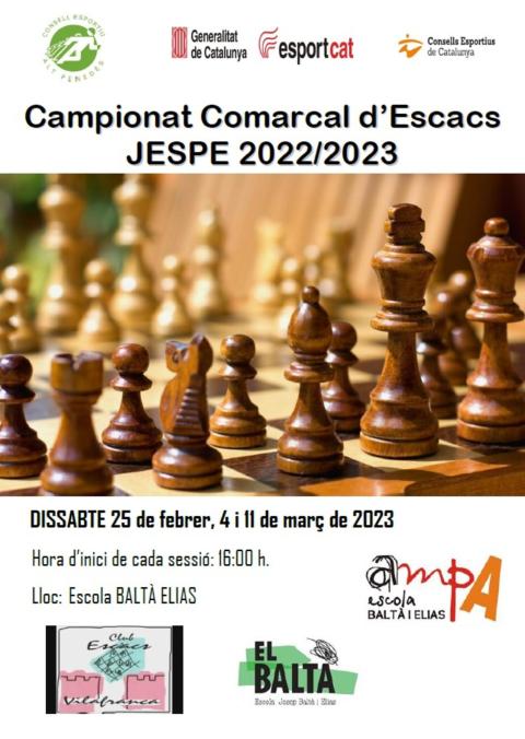 JORNADES D'ESCACS 22-23