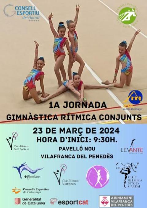 1a JORNADA GIMNÀSTICA RÍTMICA CONJUNTS 