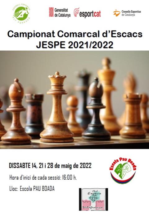 ÚLTIMA JORNADA ESCACS!