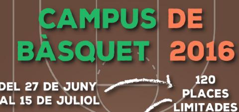 CAMPUS DE BÀSQUET ESTIU 2016