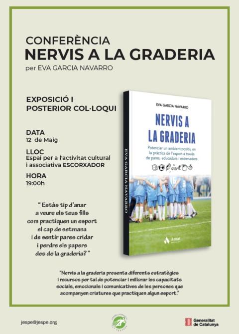 CONFERÈNCIA  "NERVIS A LA GRADARIA"