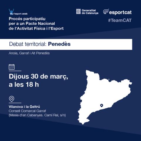 Pacte Nacional per un nou Model de Governaça de l’Esport Català