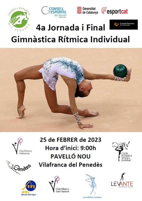 4a JORNADA  I FINAL GIMNÀSTICA RÍTMICA INDIVIDUAL 