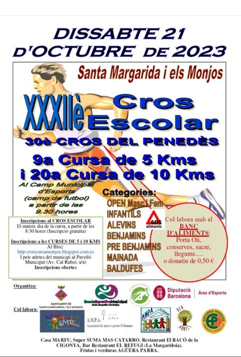 CROS A SANTA MARGARIDA I ELS MONJOS 