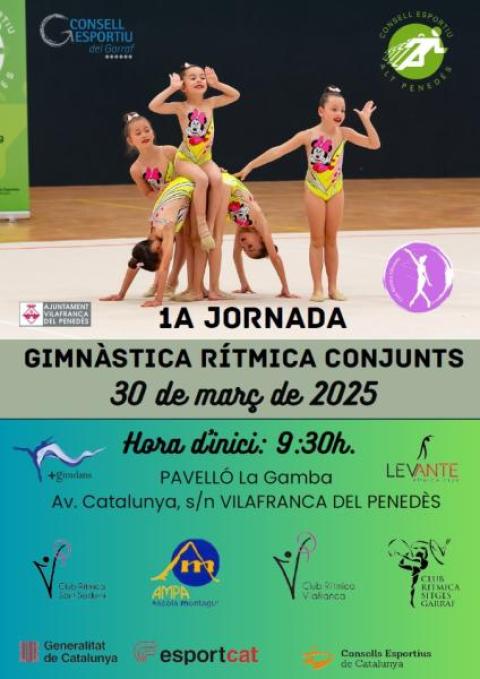 1a Jornada Gimnàstica Rítmica Conjunts 