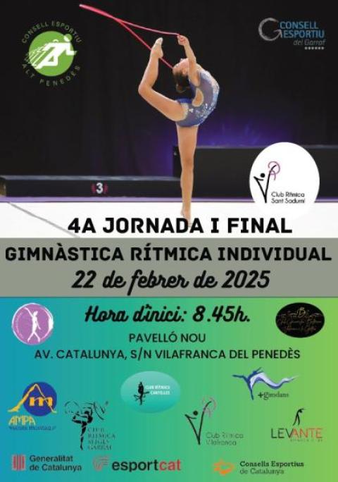 4a Jornada i Final de Gimnàstica Rítmica Individual