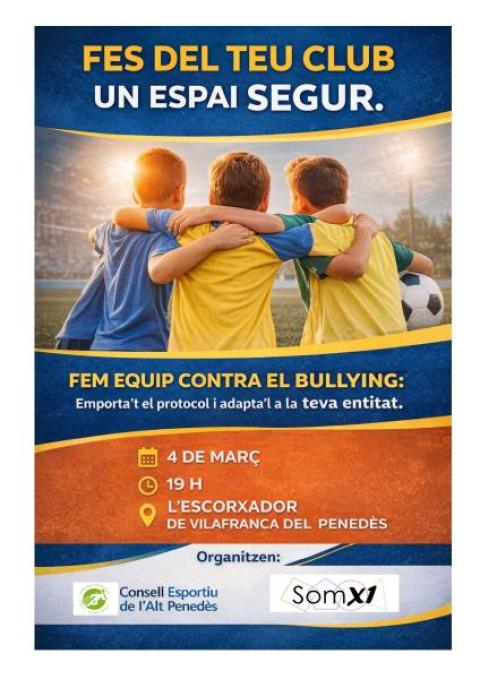El bullying a les entotats esportives: protocol d'actuació