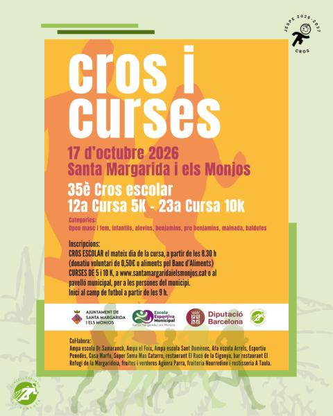 Cros Escolar de Santa Margarida i els Monjos