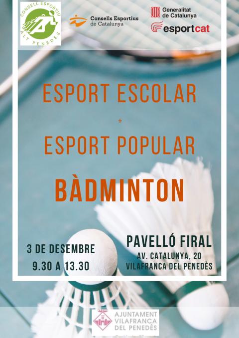 I JORNADA BÀDMINTON