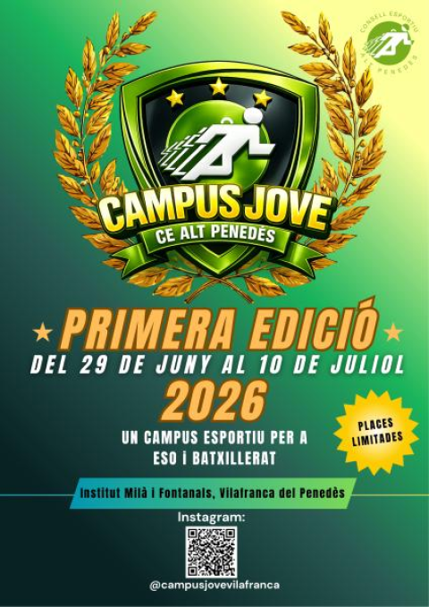 Neix el Campus Jove de Vilafranca