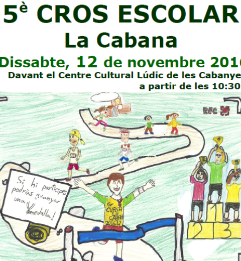 3r CROS ESCOLAR D'AQUEST CURS
