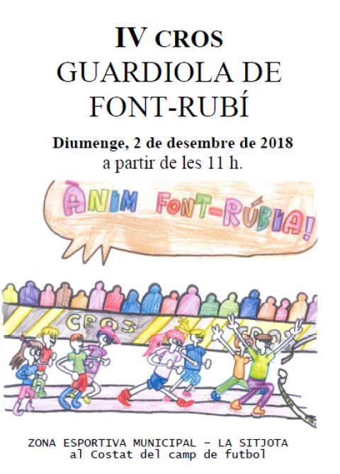 3r CROS PUNTUABLE D'AQUEST CURS 