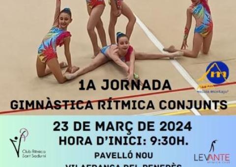 1a JORNADA GIMNÀSTICA RÍTMICA CONJUNTS 