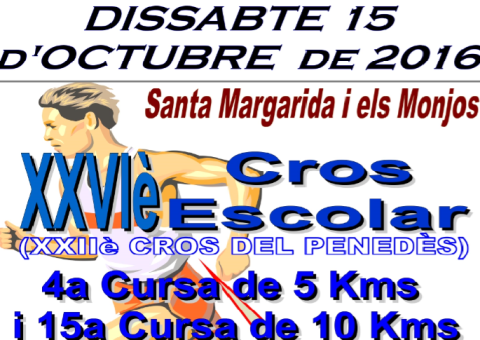 1r CROS ESCOLAR D'AQUEST CURS 