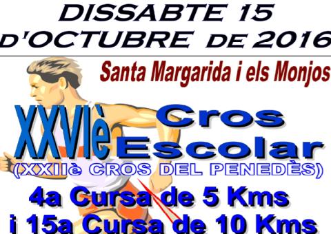 1r CROS ESCOLAR D'AQUEST CURS 