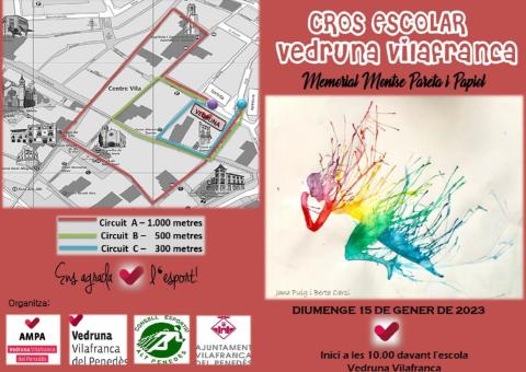 CROS DE L'ESCOLA VEDRUNA VILAFRANCA 