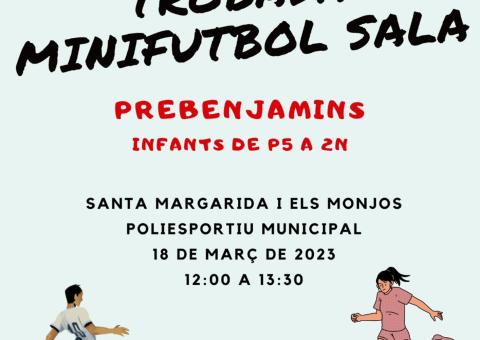 III TROBADA PREBENJAMINA : MINIFUTBOL SALA 