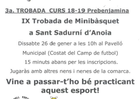 3a TROBADA PRE-BENJAMINA D'ENGUANY 