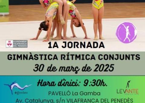1a Jornada Gimnàstica Rítmica Conjunts 