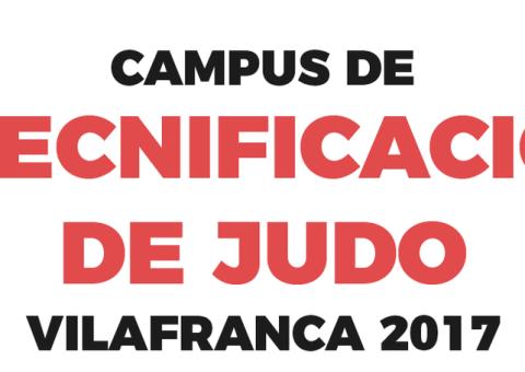 CAMPUS DE  TECNIFICACIÓ DE JUDO 