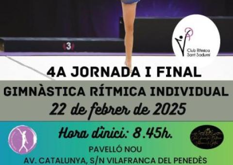 4a Jornada i Final de Gimnàstica Rítmica Individual