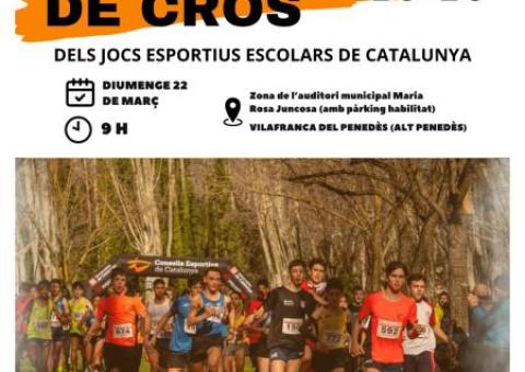 Final Nacional de Cros 2026 a Vilafranca del Penedès
