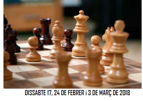 JORNADES D'ESCACS D'AQUEST CURS