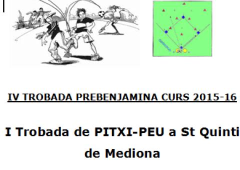 4ª TROBADA PRE-BENJAMINA D'AQUEST CURS