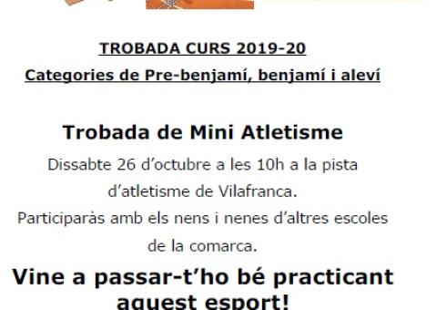 TROBADA MINI ATLETISME 