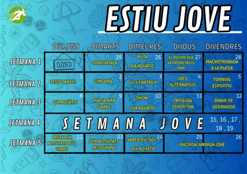 programació estiu jove