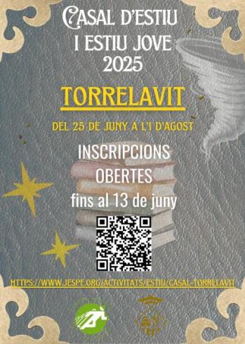 CARTELL INSCRIPCIONS OBERTES TORRELAVIT