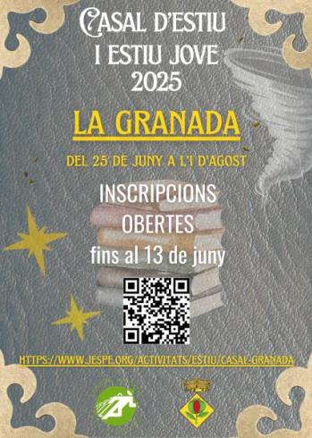 CARTELL INSCRIPCIONS OBERTES LA GRANADA